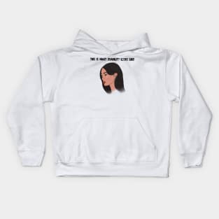 This What Disability Looks Like Hearing Aid Kids Hoodie